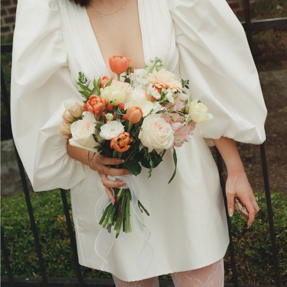 Meringue Radiant Taffeta dress by watters